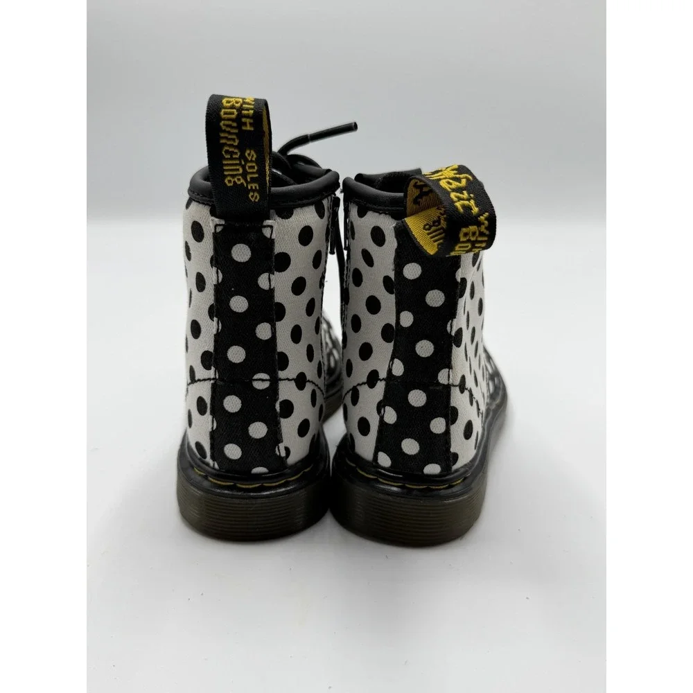 Dr. Martens Brooklee Polka Dot AW004 Toddler Size 9 Pre-Owned No Box